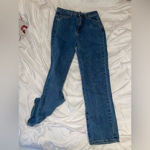 Pretty Little thing high rise straight leg jeans